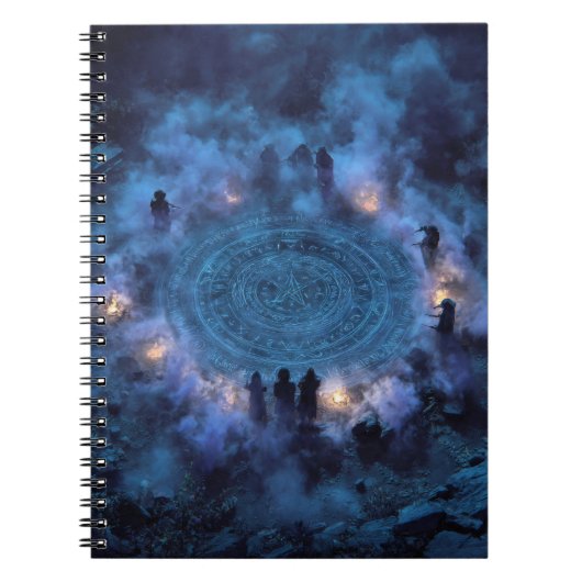 Mystic Circle Arcane Ritual Notitieboek (Voorkant)
