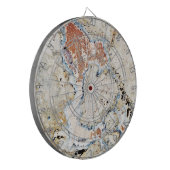 Mystic Colorful Concrete Abstract Dartbord (Voorkant Links)