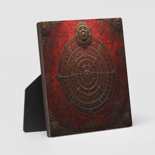 Mystic Compass Rose Fotoplaat (Voorkant)