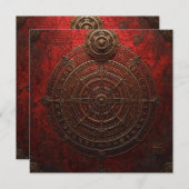 Mystic Compass Rose Kaart (Voorkant / Achterkant)