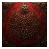 Mystic Compass Rose Perfect Poster (Voorkant)