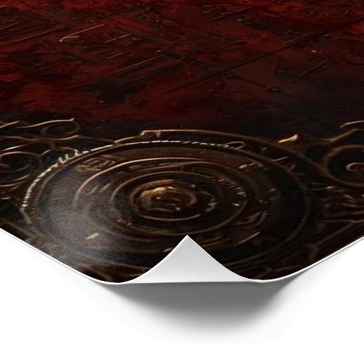 Mystic Compass Rose Perfect Poster (Hoek)