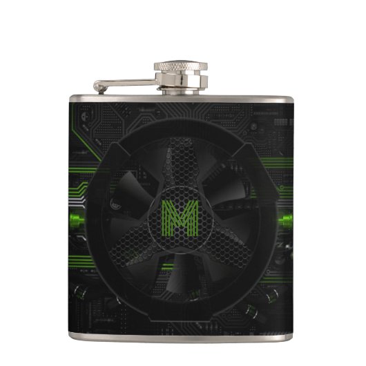 Mystic Computer Core monogram Heupfles (Voorkant)