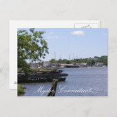 Mystic, Connecticut Briefkaart (Voorkant / Achterkant)