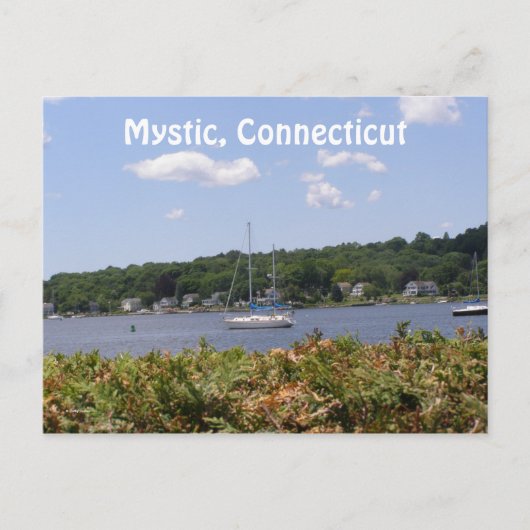Mystic, Connecticut Briefkaart (Voorkant)