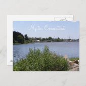 Mystic, Connecticut Briefkaart (Voorkant / Achterkant)
