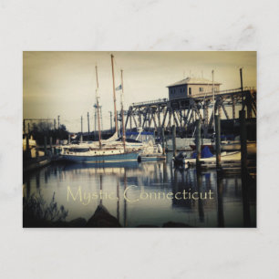 Mystic, Connecticut Postcard Briefkaart