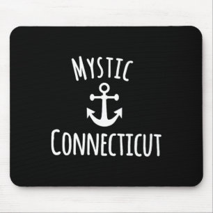 Mystic Connecticut Zeilen Bootvaren Nautisch Kust Muismat
