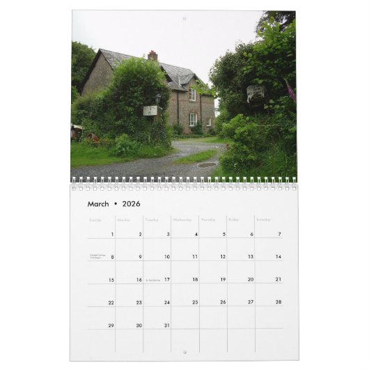 Mystic Cornwall Kalender (Mar 2026)
