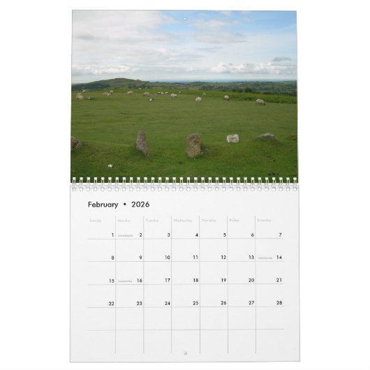 Mystic Cornwall Kalender (Feb 2026)