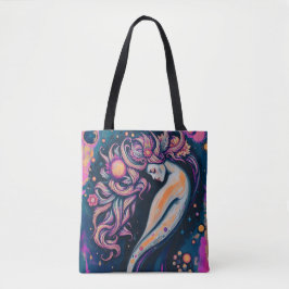 Mystic Cosmic Muse Tote Bag