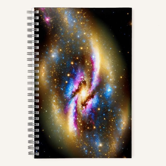 Mystic Cosmos Sky Bright Sky Universe Sky Galactic Notitieboek (Voorkant)