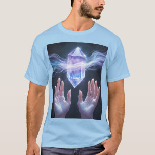 Mystic Crystal Energy T-shirt – Spiritueel & Sci-F