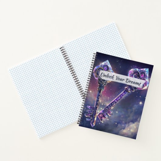 Mystic Crystal Key Notitieboek (Binnen)