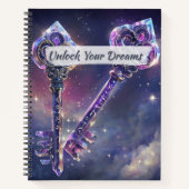 Mystic Crystal Key Notitieboek (Voorkant)