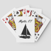 Mystic, CT Pokerkaarten (Achterkant)