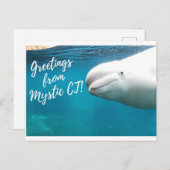 Mystic CT Post Kaart - Burger Post Art #004 gesign (Voorkant / Achterkant)