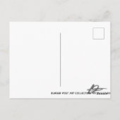 Mystic CT Post Kaart - Burger Post Art #004 gesign (Achterkant)