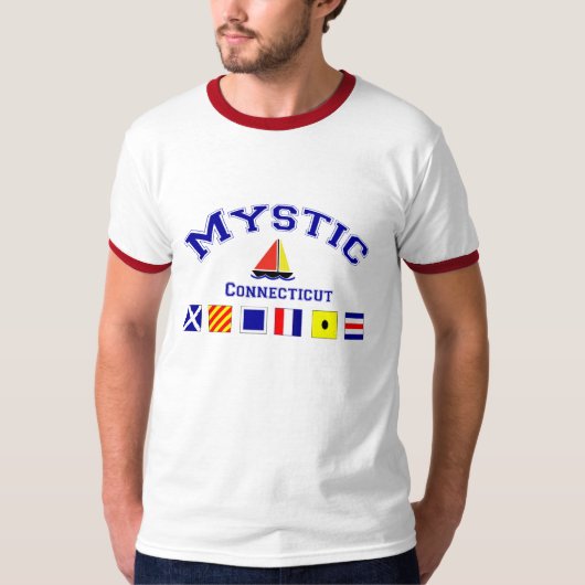 Mystic, CT T-shirt (Voorkant)
