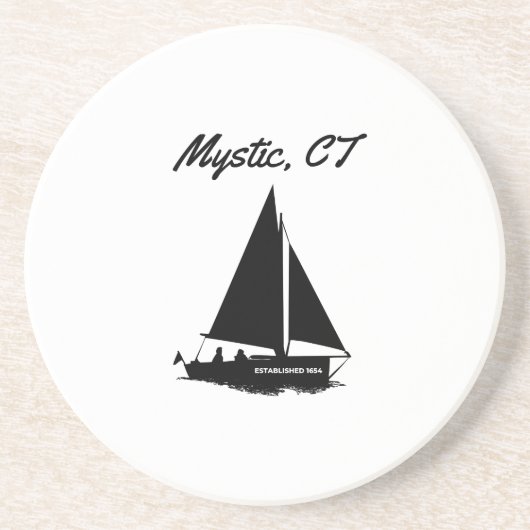 Mystic CT Zandsteen Onderzetter (Voorkant)