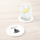 Mystic CT Zandsteen Onderzetter (Zijkant)