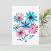 Mystic Daisy Bloom Kaart (Staand voorkant)