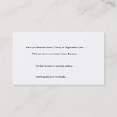 Mystic Deep Red Rose Gothic Visitekaartjes (Achterkant)