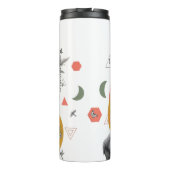 Mystic Deer Collage Thermosbeker (Achterkant)