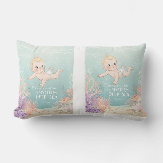 Mystic Depths Baby Art Print Kussen (Voorkant)