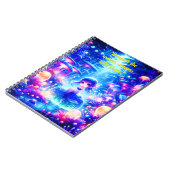 Mystic Depths - Chibi Mermaid Glow Notitieboek (Linkerzijde)