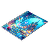 Mystic Depths – Chibi Zeemeermin & Glowing Garden Notitieboek (Linkerzijde)