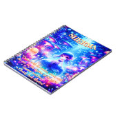 Mystic Depths – Chibi Zeemeermin & Glowing Garden Notitieboek (Linkerzijde)