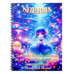 Mystic Depths – Chibi Zeemeermin & Glowing Garden Notitieboek