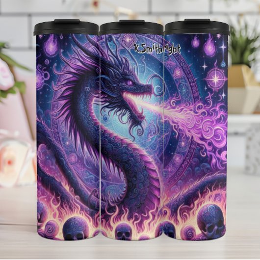 Mystic Dragon's Fiery Breath Thermosbeker