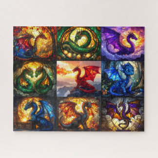 Mystic Dragons Puzzle Legpuzzel