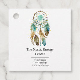 Mystic Dreamcatcher Spirituele Metafysische Yoga Bedankjes Labels