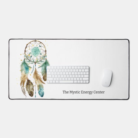 Mystic Dreamcatcher Spirituele Metafysische Yoga Bureaumat (Keyboard & Muis)