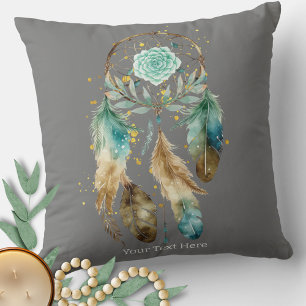 Mystic Dreamcatcher Spirituele Metafysische Yoga Kussen