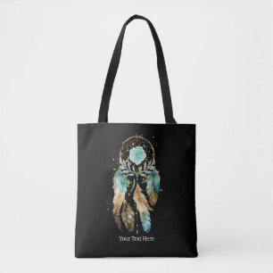 Mystic Dreamcatcher Spirituele Metafysische Yoga Tote Bag