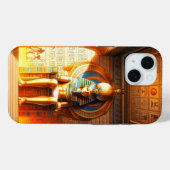 Mystic Echoes-4D Anime Egyptisch Case-Mate iPhone Case (Achterkant (horizontaal))