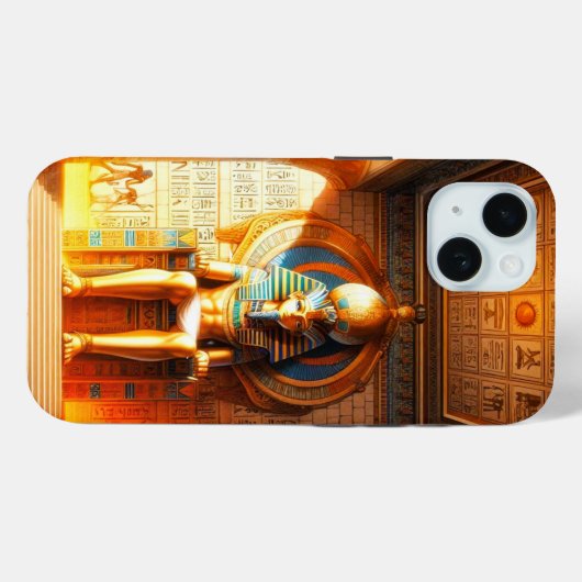 Mystic Echoes-4D Anime Egyptisch Case-Mate iPhone Case (Achterkant (horizontaal))