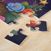 Mystic Eenhoorn Midnight Gepersonaliseerd Legpuzzel (Zijkant)