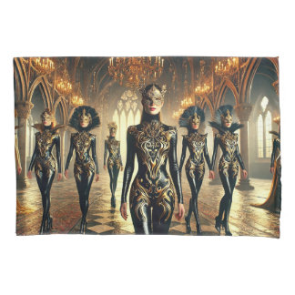 Mystic Elegance – Luxe Fantasy Kussensloop