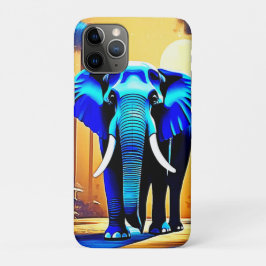 Mystic Elephant: Sunset Forest-reis Case-Mate iPhone Case