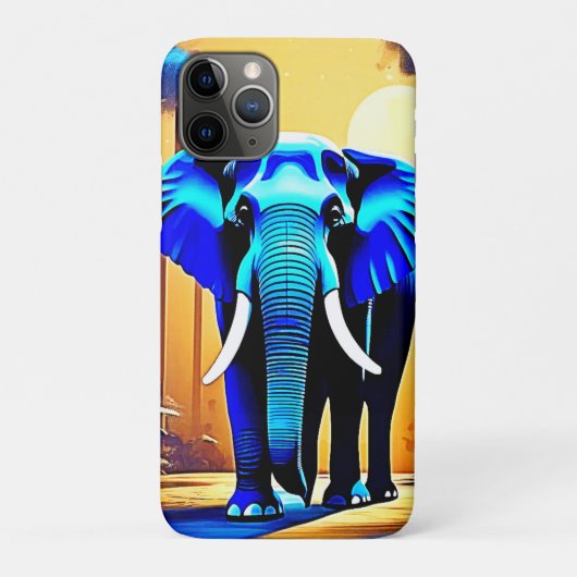 Mystic Elephant: Sunset Forest-reis Case-Mate iPhone Case (Achterkant)