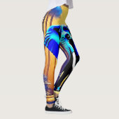 Mystic Elephant: Sunset Forest-reis Leggings (Rechts)