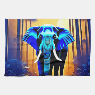 Mystic Elephant: Sunset Forest-reis Theedoek