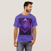 Mystic Emblem – Paarse Symbool T-shirt (Voorkant volledig)
