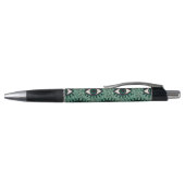 "Mystic Emerald Eyes" - Psychedelic Swirl Seamless Pen (Bovenkant)