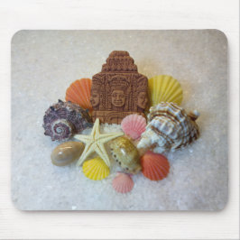 Mystic Energy Seashells and Starfish Mausepad Muismat